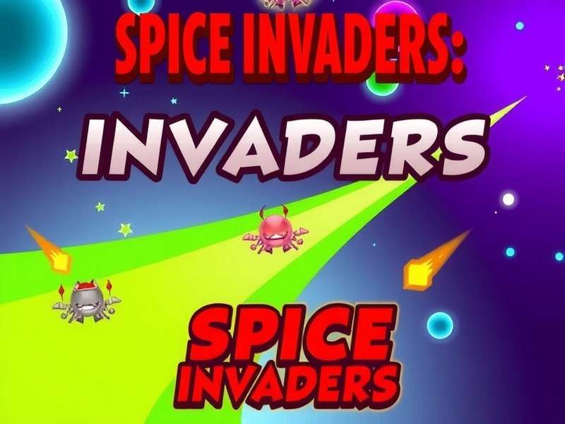 Spice Invaders Game Cover